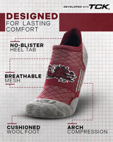 TCK socks South Carolina Gamecocks No Show Tour Socks