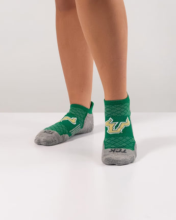 TCK socks South Florida Bulls No Show Tour Socks - Made in USA