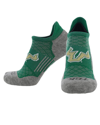 TCK socks South Florida Bulls No Show Tour Socks - Made in USA
