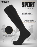 TCK socks Sport Light Team Uniform Tube Socks - Solid Colors by TCK