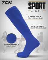 TCK socks Sport Light Team Uniform Tube Socks - Solid Colors by TCK