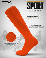 TCK socks Sport Light Team Uniform Tube Socks - Solid Colors by TCK