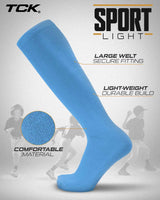 TCK socks Sport Light Team Uniform Tube Socks - Solid Colors by TCK