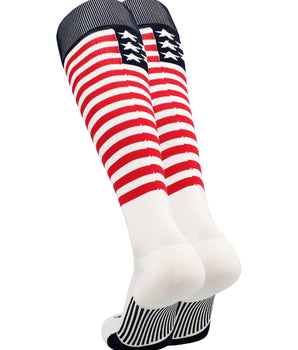 TCK socks Stars and Stripes USA Baseball Socks