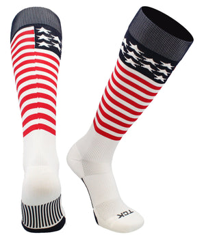 TCK socks Stars and Stripes USA Baseball Socks