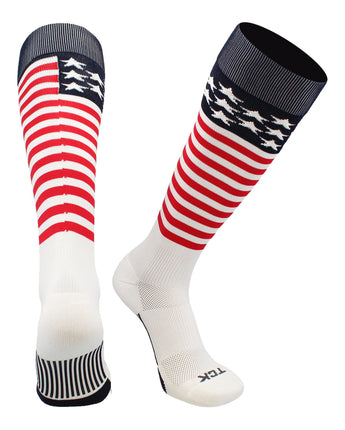 TCK socks Stars and Stripes USA Baseball Socks