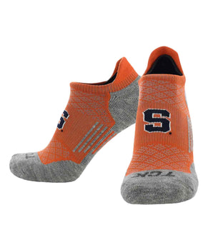 Syracuse Orange No Show Tour Socks - Made in USA