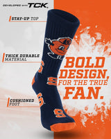 Syracuse Orange Mayhem Crew Socks (Made in USA)