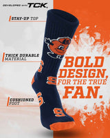 TCK socks Syracuse Orange Mayhem Crew Socks (Made in USA)