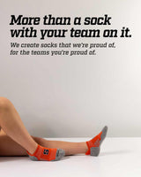 Syracuse Orange No Show Tour Socks - Made in USA