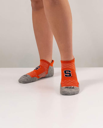 Syracuse Orange No Show Tour Socks - Made in USA