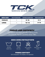 TCK socks TCK 365 Everyday Crew Socks For Men and Women - 3 Pairs