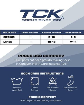 TCK socks TCK 365 Everyday Crew Socks For Men and Women - 3 Pairs