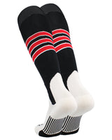 TCK socks TCK Baseball Stirrup Socks with Stripes Pattern D