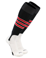 TCK socks TCK Baseball Stirrup Socks with Stripes Pattern D