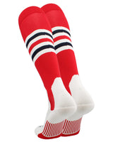 TCK socks TCK Baseball Stirrup Socks with Stripes Pattern I