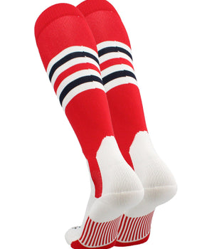 TCK socks TCK Baseball Stirrup Socks with Stripes Pattern I