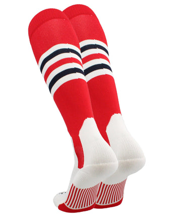 TCK socks TCK Baseball Stirrup Socks with Stripes Pattern I