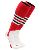 TCK socks TCK Baseball Stirrup Socks with Stripes Pattern I