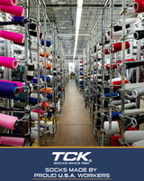 TCK socks TCK Dugout Over the Knee Socks For Baseball, Softball, Football Solid Team Colors