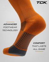 TCK socks TCK Dugout Over the Knee Socks For Baseball, Softball, Football Solid Team Colors