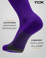 TCK socks TCK Dugout Over the Knee Socks For Baseball, Softball, Football Solid Team Colors