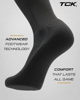 TCK socks TCK Dugout Over the Knee Socks For Baseball, Softball, Football Solid Team Colors