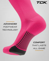 TCK socks TCK Dugout Over the Knee Socks For Baseball, Softball, Football Solid Team Colors