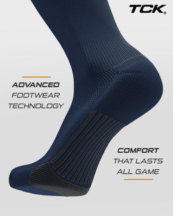 TCK socks TCK Dugout Over the Knee Socks For Baseball, Softball, Football Solid Team Colors