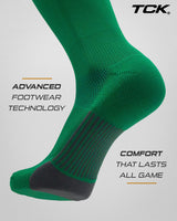 TCK socks TCK Dugout Over the Knee Socks For Baseball, Softball, Football Solid Team Colors