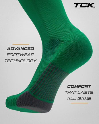TCK socks TCK Dugout Over the Knee Socks For Baseball, Softball, Football Solid Team Colors