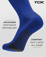 TCK socks TCK Dugout Over the Knee Socks For Baseball, Softball, Football Solid Team Colors