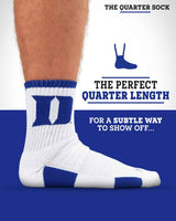 TCK socks TCK Duke Blue Devils Quarter Socks - Made in USA