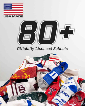 TCK socks TCK Duke Blue Devils Quarter Socks - Made in USA