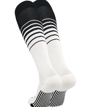 TCK socks TCK Elite Breaker Striped Athletic Socks | Over-the-Calf Soccer & Baseball
