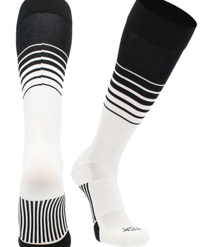 TCK socks TCK Elite Breaker Striped Athletic Socks | Over-the-Calf Soccer & Baseball