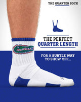 TCK socks TCK Florida Gators Quarter Socks - Made in USA