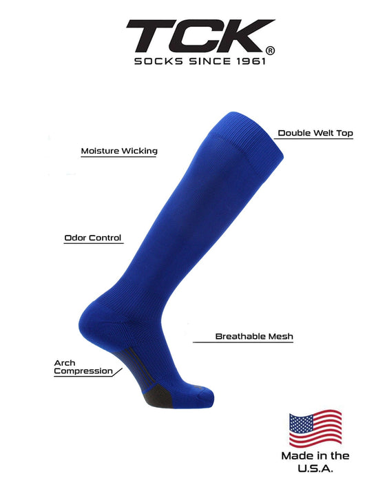 TCK socks TCK Performance Baseball Socks Dugout Pattern A