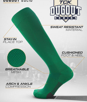 TCK socks TCK Performance Baseball Socks Dugout Pattern A