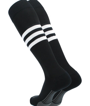 MadSportsStuff x TCK Made in USA Classic 3-Stripe Dugout Socks
