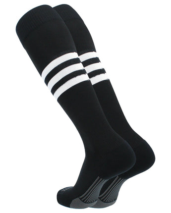 MadSportsStuff x TCK Made in USA Classic 3-Stripe Dugout Socks