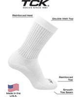 TCK socks TCK Reacs Ultra-Soft Performance Crew Socks