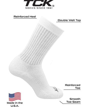 TCK socks TCK Reacs Ultra-Soft Performance Crew Socks