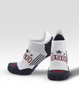 TCK socks TCK Tour USA Golf Socks Men's and Women's No Show Tab