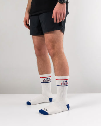 TCK socks TCK Vintage USA Crew Socks For Men and Women
