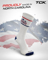 TCK socks TCK Vintage USA Crew Socks For Men and Women