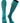 TCK socks Teal / Small Soccer Socks Youth Toddler Adult Fold Down Top MS Multisport Tube Socks
