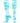 TCK socks Teal/White / Small Tie Dye Multisport Tube Socks