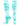 TCK socks Teal/White / Small Tie Dye Multisport Tube Socks