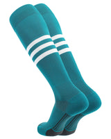 MadSportsStuff x TCK Made in USA Classic 3-Stripe Dugout Socks